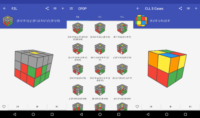 cube-algorithms