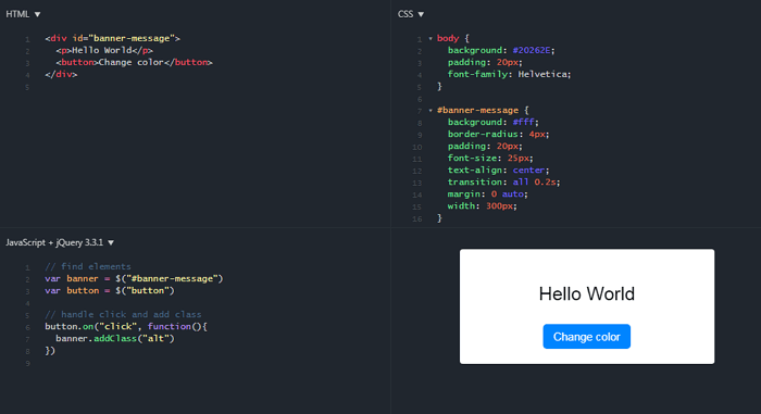jsfiddle