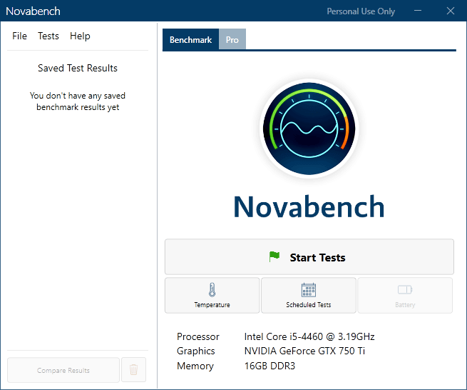 novabench-start-tests