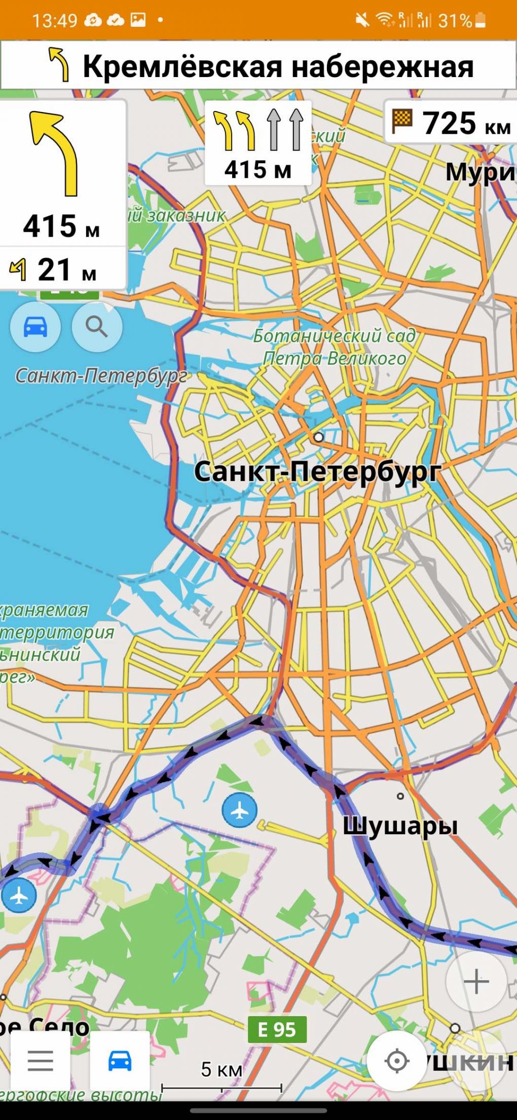 6 лучших навигаторов для Android работающих без интернета