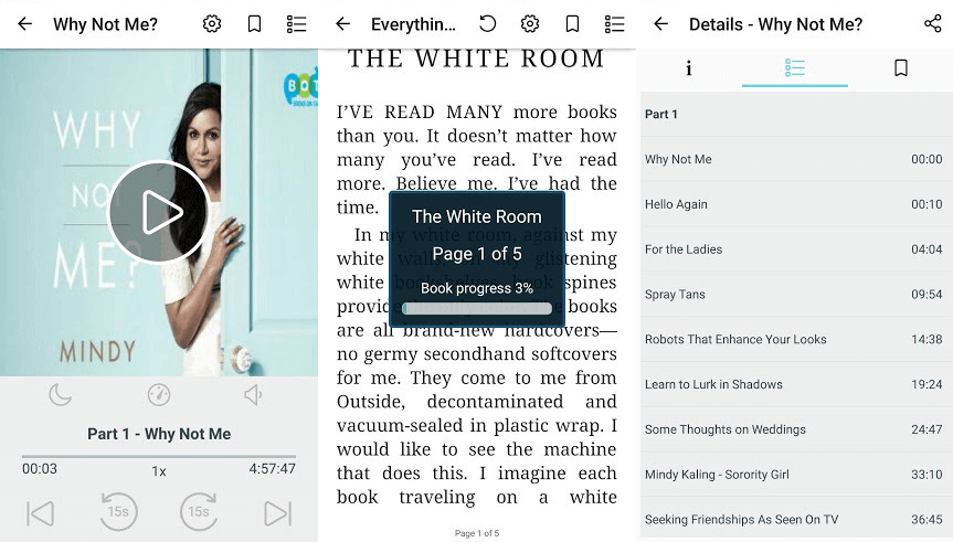 приложения где можно читать и слушать книги на английском
