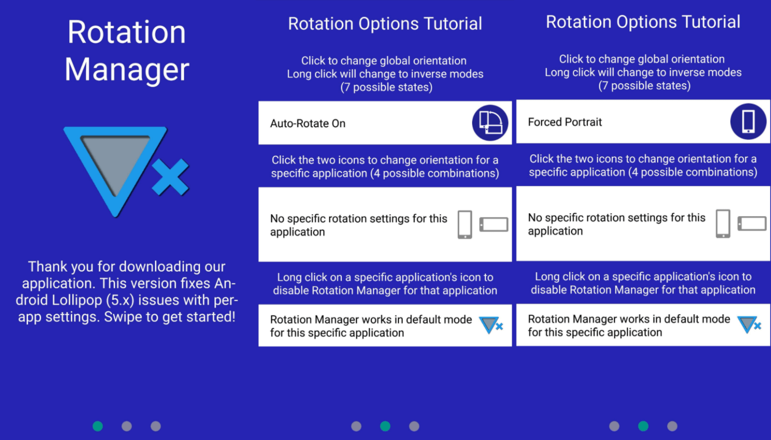 ustanovka rotation manager